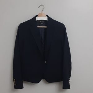 Talbot's Navy wool blend blazer/jacket